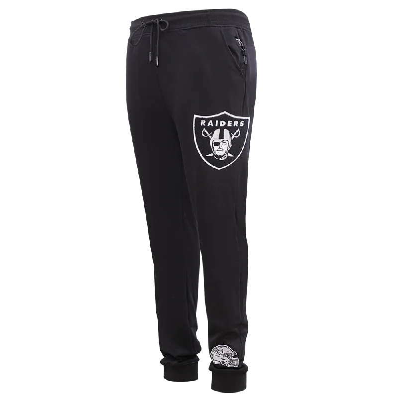 Deal Dash NFL LAS VEGAS RAIDERS CLASSIC CHENILLE DK JOGGER (BLACK)