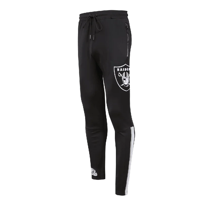 Deal Explosion NFL OAKLAND RAIDERS CLASSIC MEN'S TRACK PANT (BLACK)
