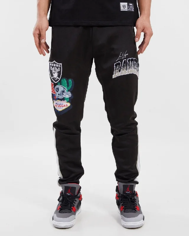 Big Discounts NFL LAS VEGAS RAIDERS HOMETOWN MEN'S TRACK PANT (BLACK)
