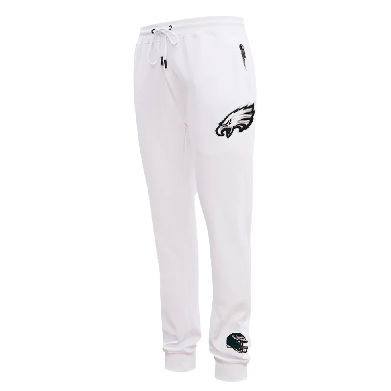 Anniversary Sale NFL PHILADELPHIA EAGLES CLASSIC CHENILLE MEN'S JOGGER (WHITE)