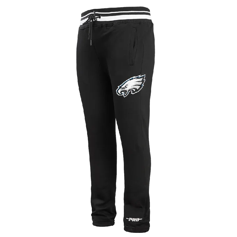 Customer Appreciation Sale NFL PHILADELPHIA EAGLES MASHUP MEN'S RIB SWEATPANT (BLACK) Customer Appreciation Sale NFL PHILADELPHIA EAGLES MASHUP MEN'S RIB SWEATPANT (BLACK)