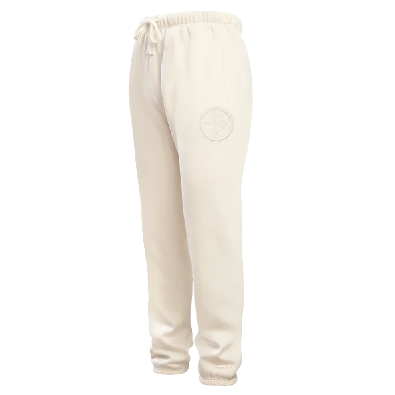 Referral Discount NFL PITTSBURGH STEELERS NEUTRAL MEN'S SWEATPANT (EGGSHELL)