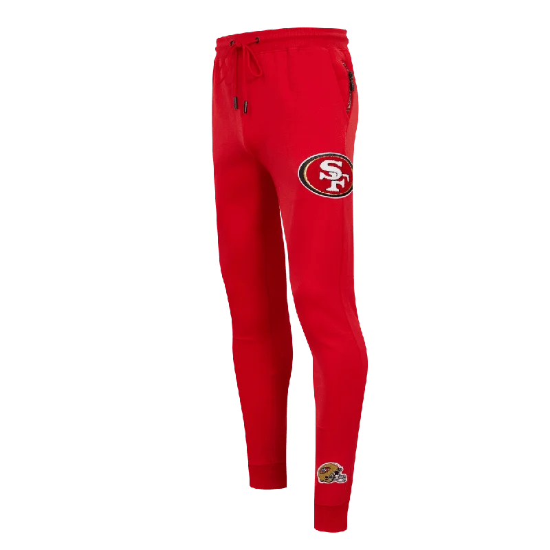 Sneak Peek Sale NFL SAN FRANCISCO 49ERS CLASSIC CHENILLE MEN'S JOGGER (RED)