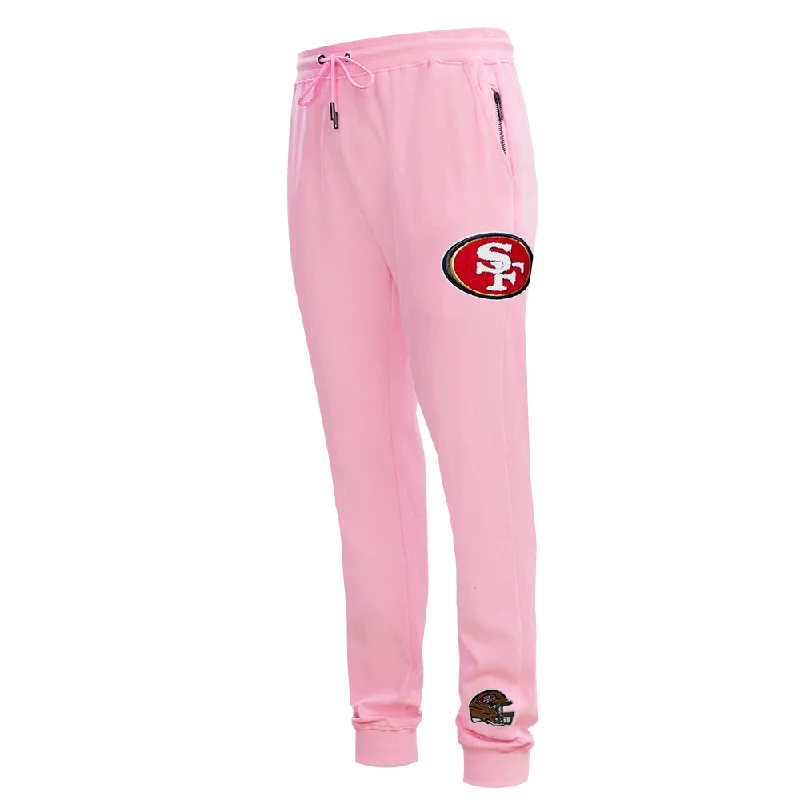 New Deals NFL SAN FRANCISCO 49ERS CLASSIC CHENILLE DK JOGGER (PINK)