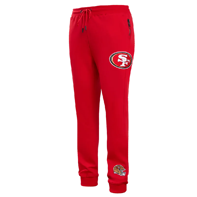 Price Blitz NFL SAN FRANCISCO 49ERS CLASSIC CHENILLE DK JOGGER (RED)
