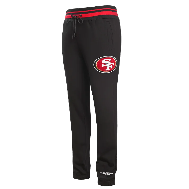 Exclusive Access NFL SAN FRANCISCO 49ERS MASHUP MEN'S RIB SWEATPANT (BLACK/RED/BLACK) Exclusive Access NFL SAN FRANCISCO 49ERS MASHUP MEN'S RIB SWEATPANT (BLACK/RED/BLACK)