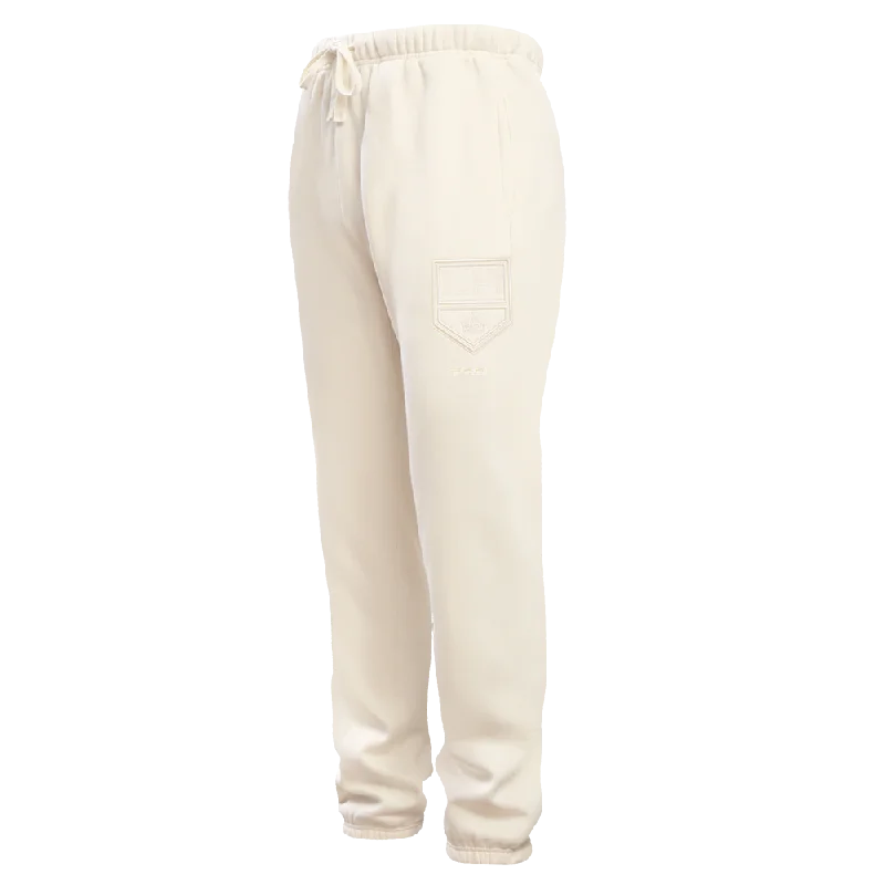 New Arrival NHL LOS ANGELES KINGS NEUTRAL FLC SWEATPANT (EGGSHELL)