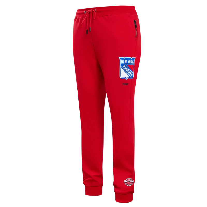 Deal of the Day NHL NEW YORK RANGERS CLASSIC CHENILLE MEN'S JOGGER (RED)